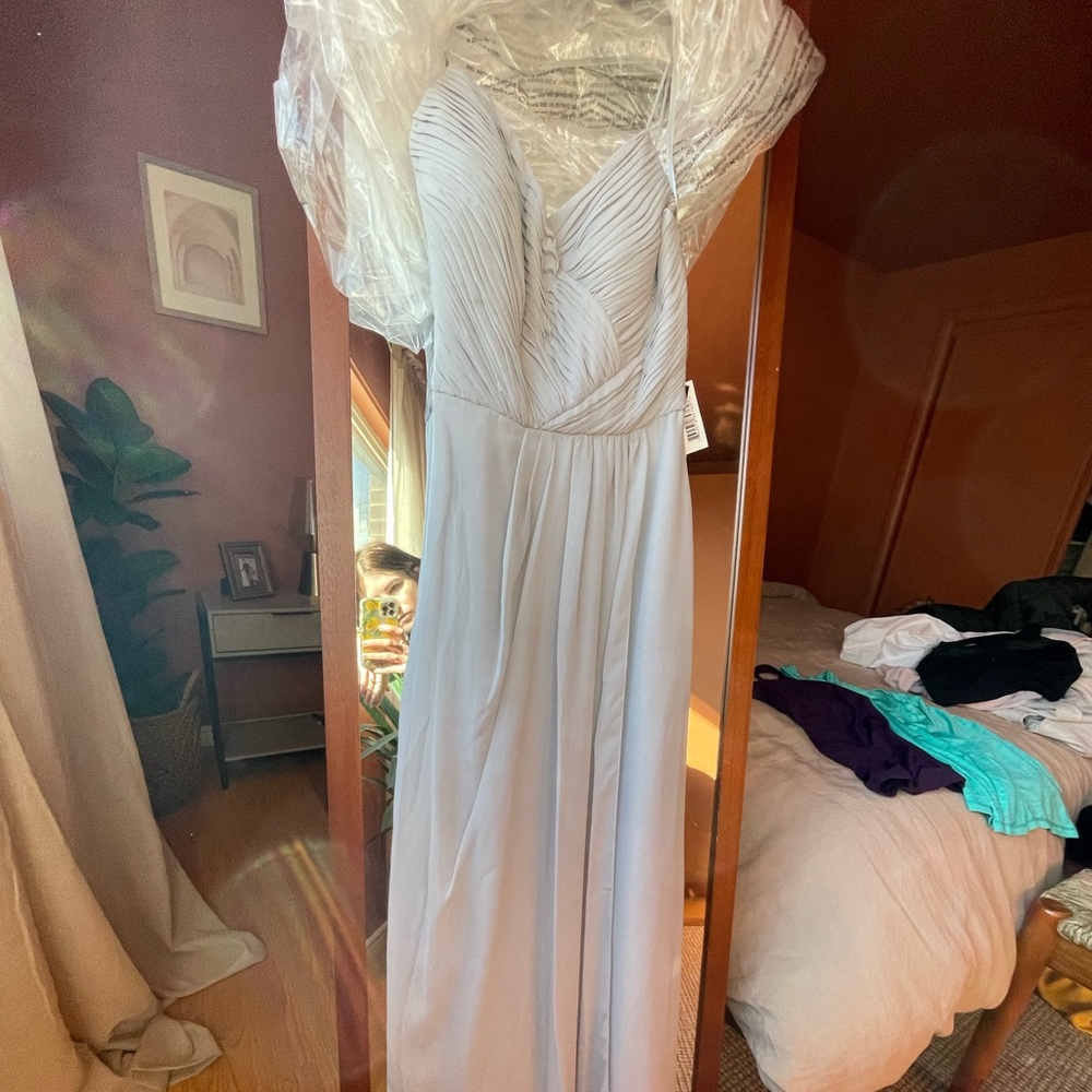 Bridesmaid dress - weddington way - grey whisper
